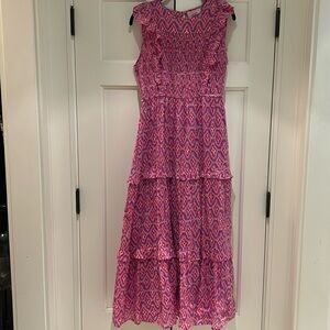 Banjanan women’s sleeveless cotton dress size M